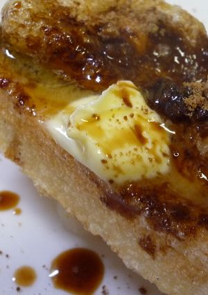 揚げもち☆黒糖バター醤油-レシピのメイン写真