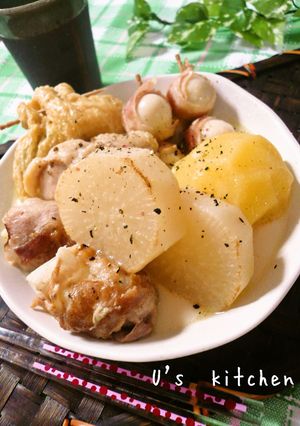 笑顔でおいしい♡ミルクおでん-レシピのメイン写真