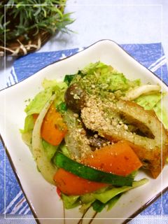 ちくわと野菜の和風生姜炒め-レシピのメイン写真