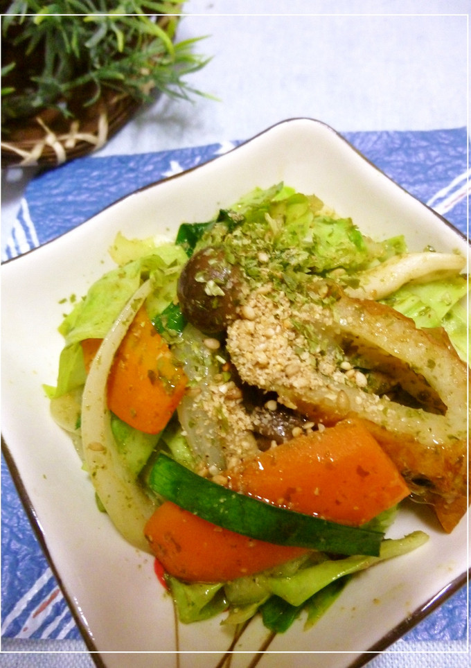 ちくわと野菜の和風生姜炒め-レシピのメイン写真