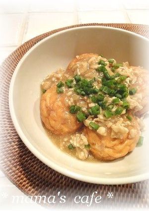 魚河岸あげのそぼろあんかけ*-レシピのメイン写真