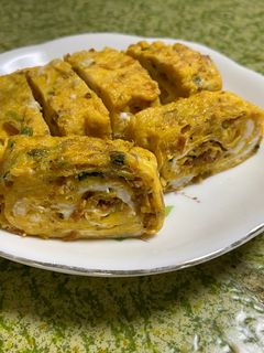 ちりめん山椒の卵焼き-レシピのメイン写真