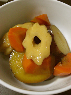 さつまいもとちくわぶの煮物-レシピのメイン写真