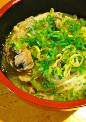 豚肉たっぷりあっさりにゅうめん(醤油味)-レシピのメイン写真
