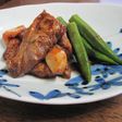 手作り梅ジャムの豚肉なんこつ煮。