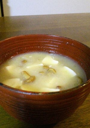 なめこと大根おろしの味噌汁∞-レシピのメイン写真