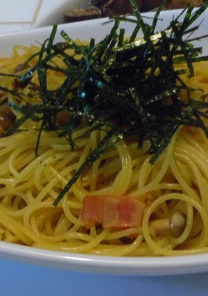 すだちたっぷりのきのこパスタ-レシピのメイン写真