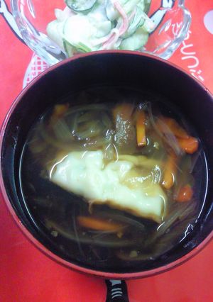 餃子の汁物-レシピのメイン写真