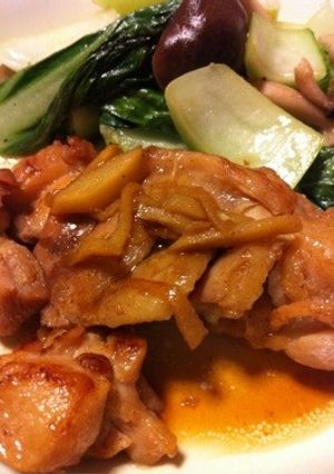 鶏肉のショウガ醤油ソテー-レシピのメイン写真