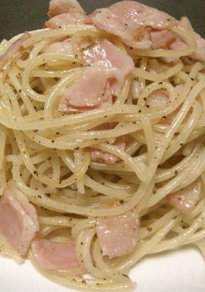 簡単ペペロンチーノ風スパゲティー-レシピのメイン写真