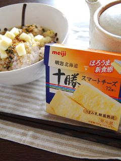 スマートチーズのお茶漬けランチ!-レシピのメイン写真