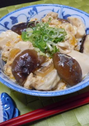 きのこと豆腐で✿ヘルシー卵どんぶり-レシピのメイン写真