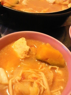 まさかのトマト味噌鍋(*´艸`)-レシピのメイン写真