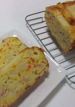 野菜たっぷり☆しっとりケークサレ-レシピのメイン写真