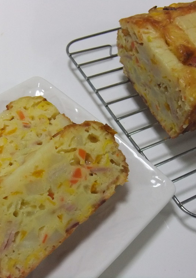 野菜たっぷり☆しっとりケークサレ-レシピのメイン写真