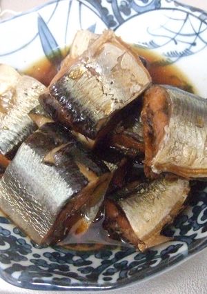 圧力鍋でさんま・いわしの骨なし甘露煮-レシピのメイン写真