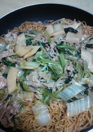 かんたんあんかけ焼きそば-レシピのメイン写真