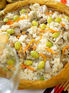 里芋の炊き込みご飯-レシピのメイン写真