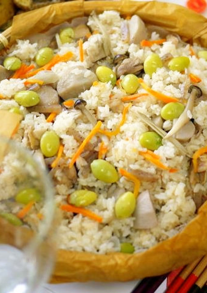 里芋の炊き込みご飯-レシピのメイン写真