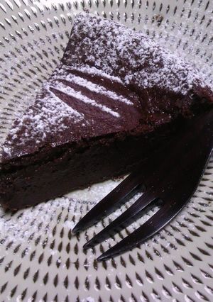 濃厚なのにかるい！？半生チョコケーキ♪-レシピのメイン写真