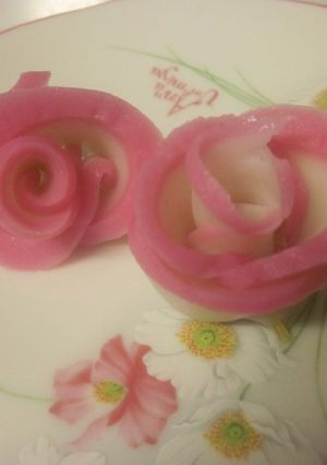 ぶきっちょさんが作るバラの花♪-レシピのメイン写真