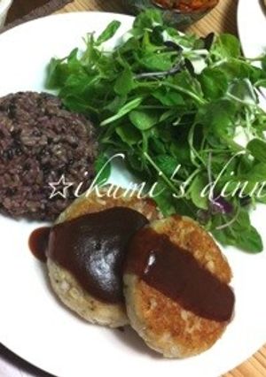 鯖の豆腐ハンバーグ-レシピのメイン写真