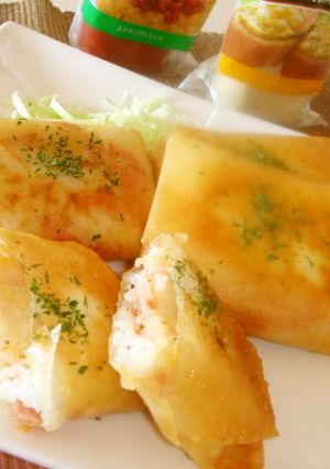 簡単♪〜赤と白のパリパリピラフ〜-レシピのメイン写真