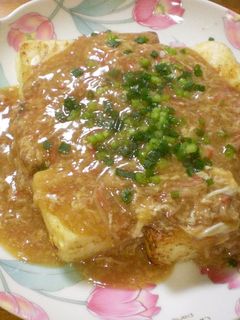 *カニカマあんかけ豆腐*-レシピのメイン写真