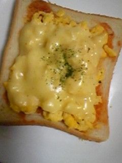 卵&チーズトースト-レシピのメイン写真