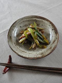 ナスとピーマンの味噌炒め-レシピのメイン写真