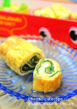 お弁当おかず✿海の仲間卵焼き☆-レシピのメイン写真