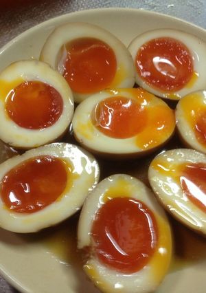 半熟煮卵♪♪-レシピのメイン写真
