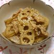 れんこんと豚肉の甘辛炒め♡きんぴら風