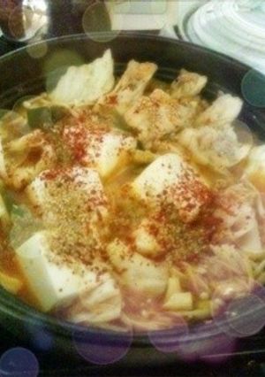 簡単・即席　チゲ鍋-レシピのメイン写真