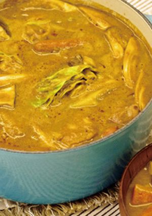 豆乳カレー鍋♪-レシピのメイン写真