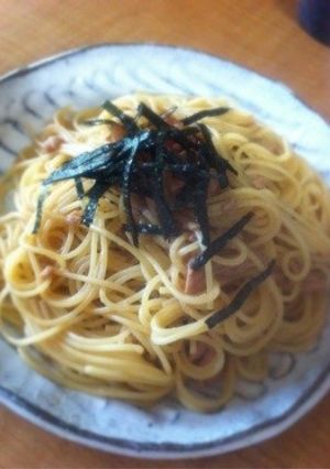 麺つゆとツナの和風パスタ-レシピのメイン写真