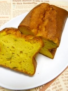 カボチャで♪クリームチーズパウンドケーキ-レシピのメイン写真