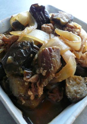 簡単☆なすと豚肉の炒め煮-レシピのメイン写真