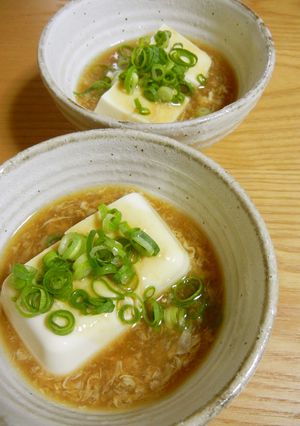 お豆腐を『とろ~り玉子あん』で♪-レシピのメイン写真