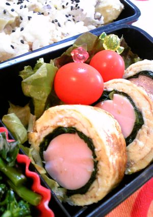 お弁当に！おいしさ二重丸♪卵焼き-レシピのメイン写真