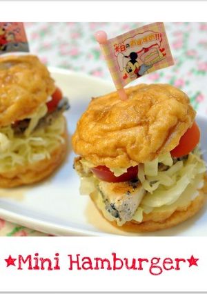 ☆魚河岸あげdeバーガー風ピンチョス☆-レシピのメイン写真