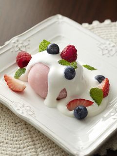 ふわふわいちごミルク-レシピのメイン写真