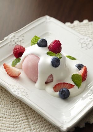 ふわふわいちごミルク-レシピのメイン写真