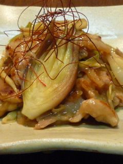 豚とみょうがの炒め物-レシピのメイン写真