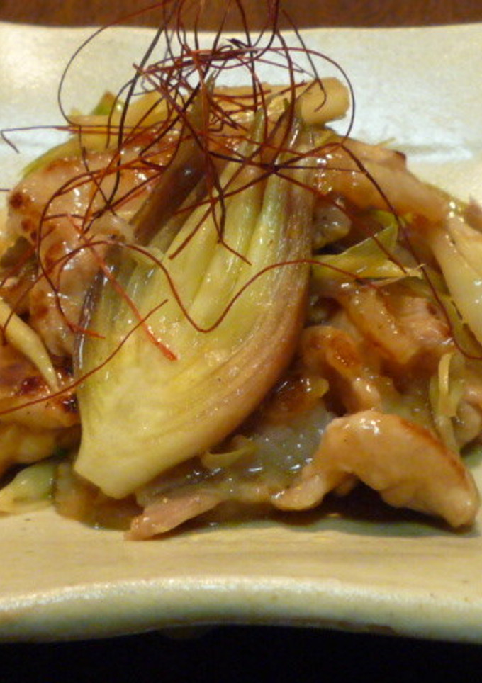豚とみょうがの炒め物-レシピのメイン写真