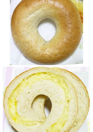 ベーグル★もちあわチーズ★-レシピのメイン写真