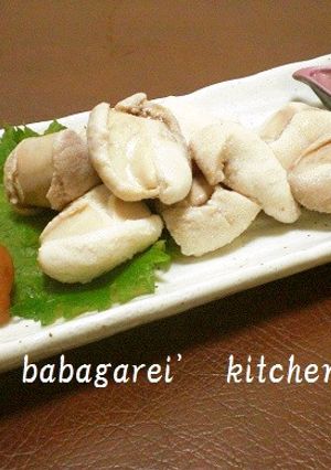 鮭の白子でお刺身-レシピのメイン写真