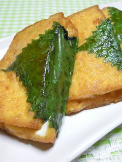 厚揚げ明太マヨチーズはさみ焼き♡-レシピのメイン写真