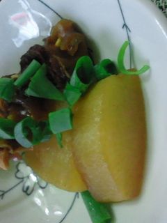 牛スジ肉と大根の煮物-レシピのメイン写真