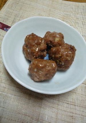 ちょっとカロリーオフな　ミートボール-レシピのメイン写真